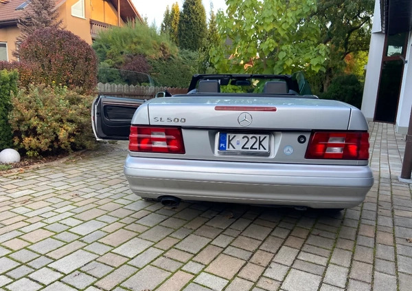 Mercedes-Benz SL cena 89000 przebieg: 98000, rok produkcji 2000 z Kraków małe 191